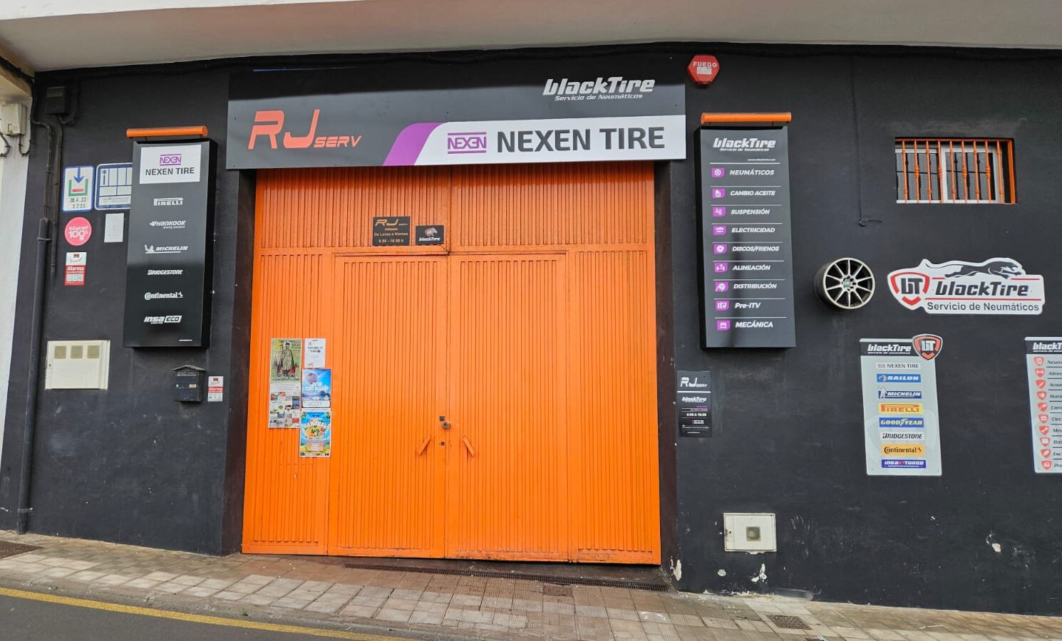 Fachada actual RJServ